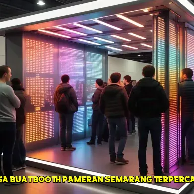 jasa buat booth pameran semarang terpercaya